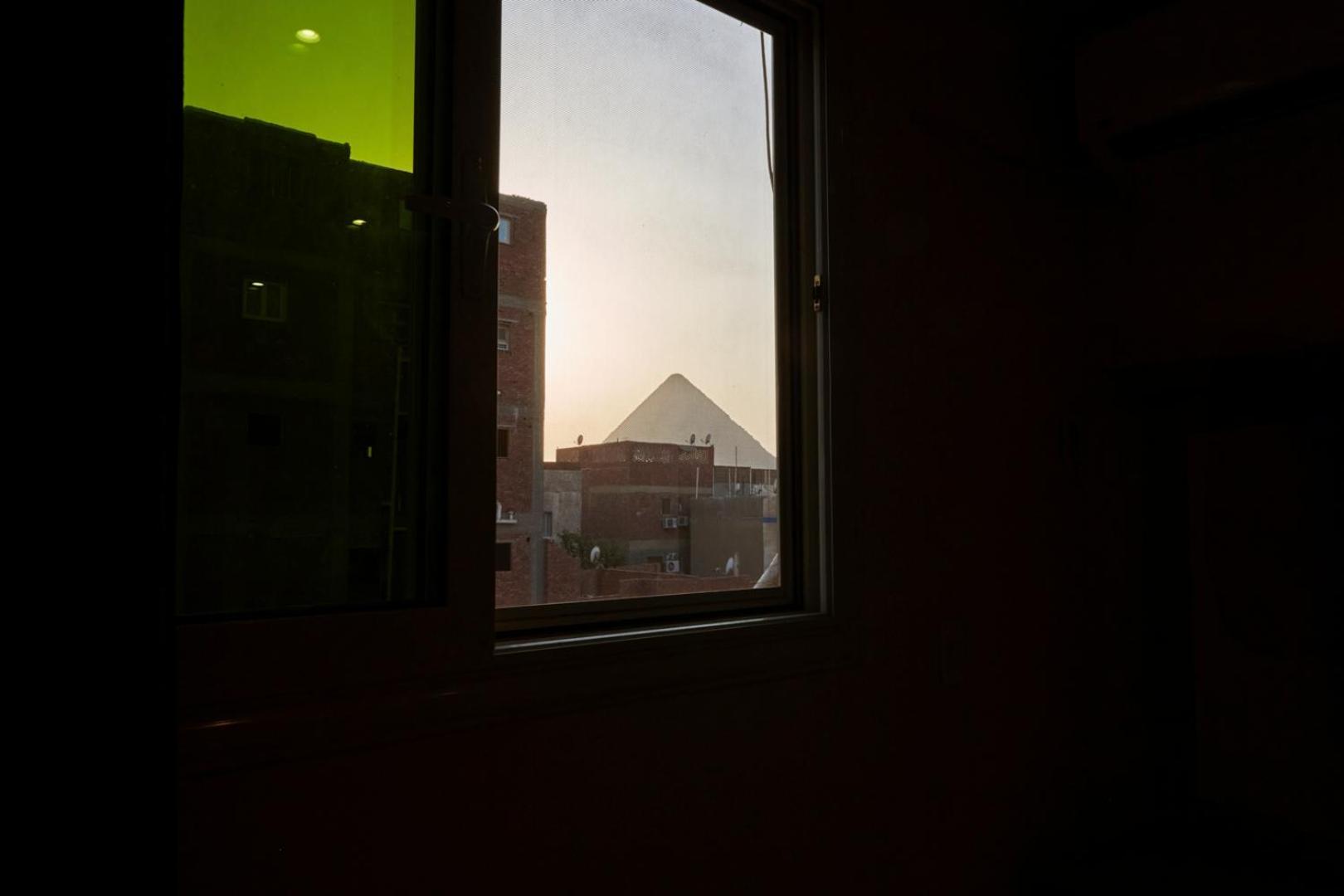 Grand Golden Pyramids View Hotel Kafret el-Gabal Exteriér fotografie