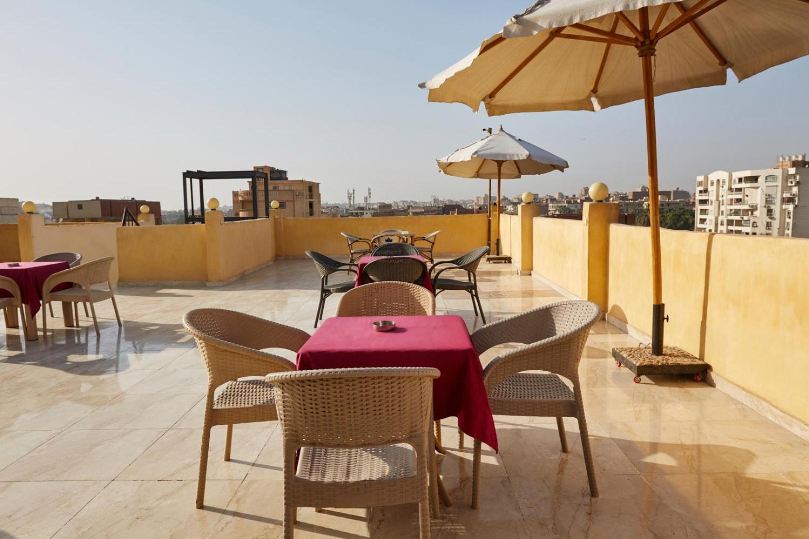 Grand Golden Pyramids View Hotel Kafret el-Gabal Exteriér fotografie