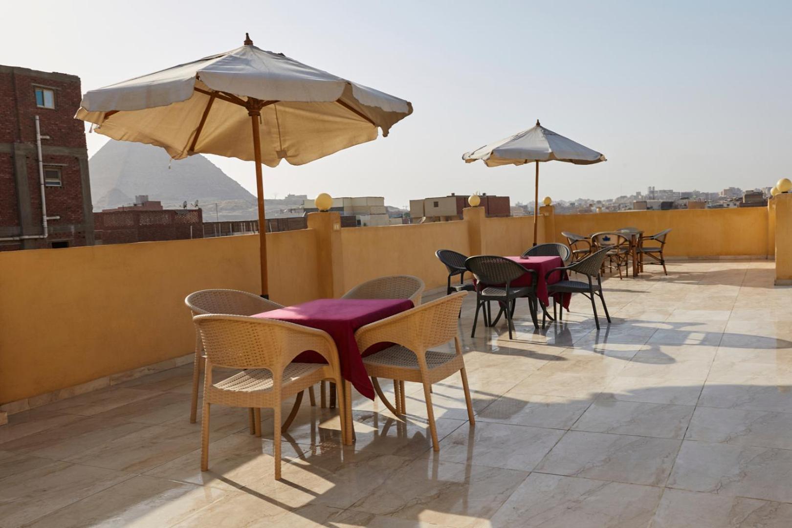 Grand Golden Pyramids View Hotel Kafret el-Gabal Exteriér fotografie