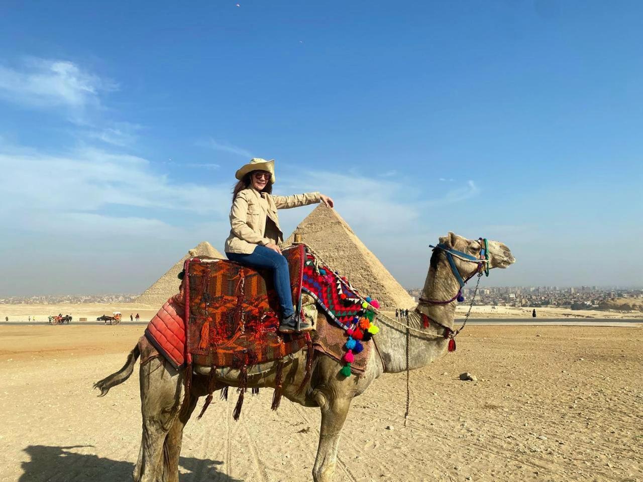 Grand Golden Pyramids View Hotel Kafret el-Gabal Exteriér fotografie