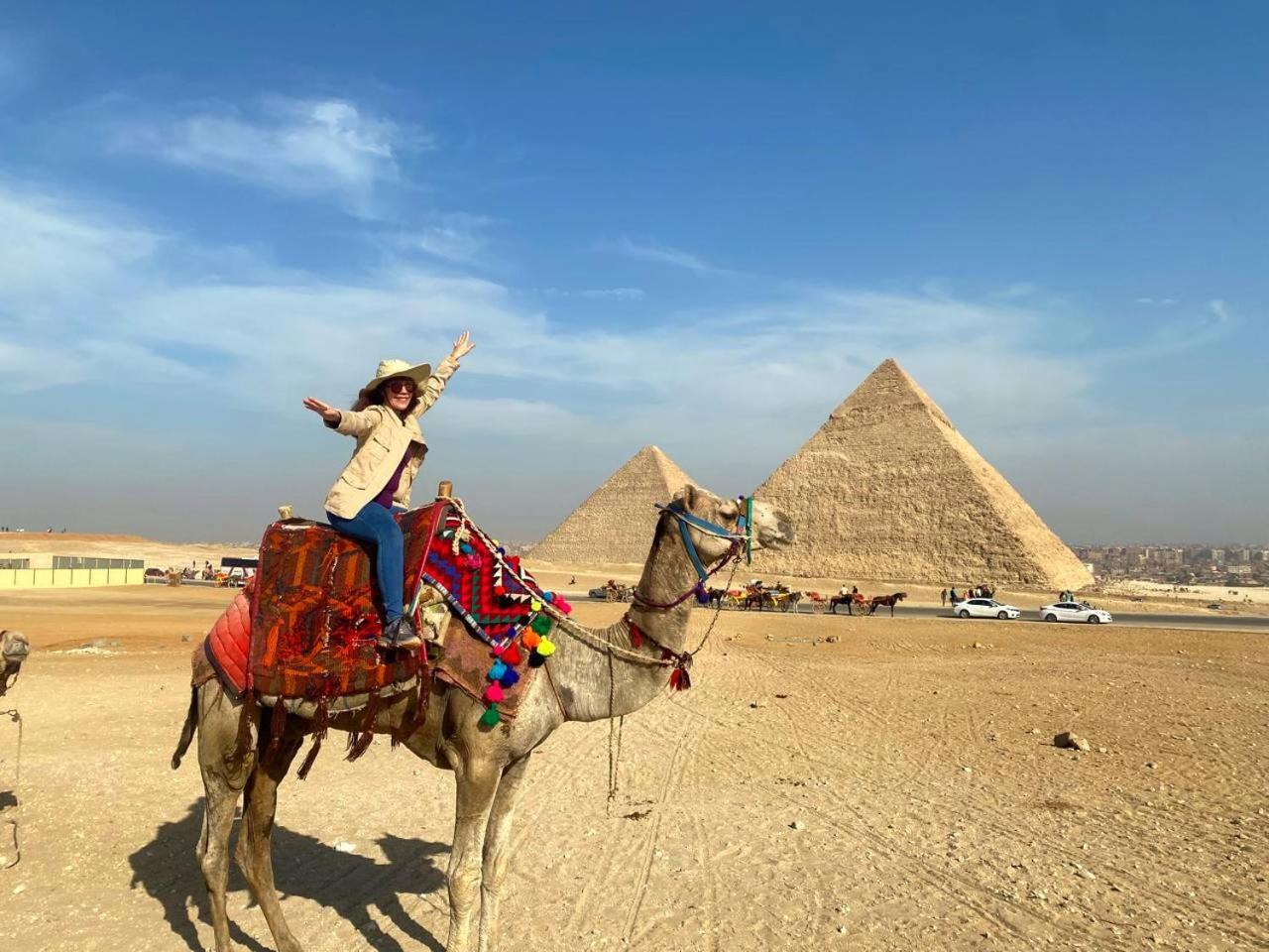 Grand Golden Pyramids View Hotel Kafret el-Gabal Exteriér fotografie